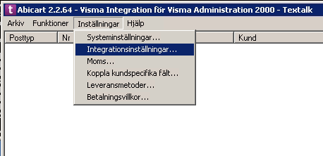 MVA-innstillinger For Integrering Med Visma SPCS - Abicart.no